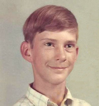 Restored image of young boy