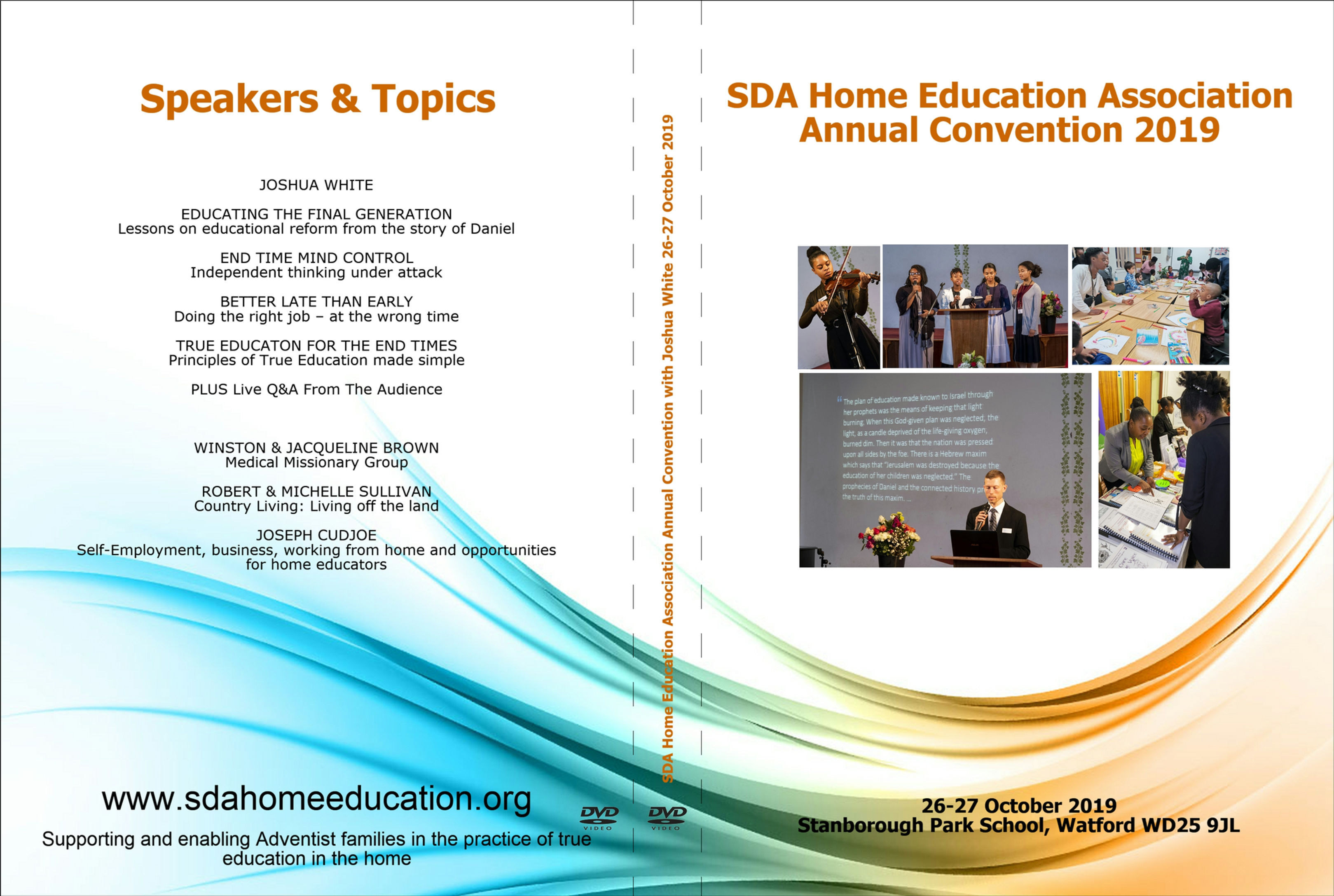SDA Home Education Association Annual Convention 2019 DVD