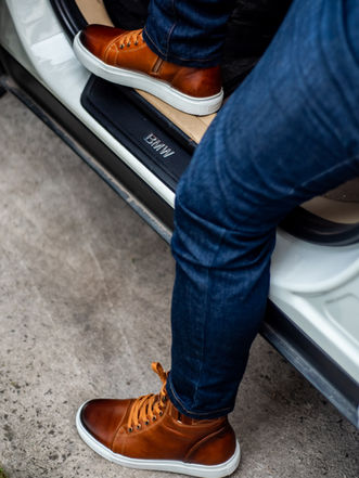 botas hombre deportivas cuero