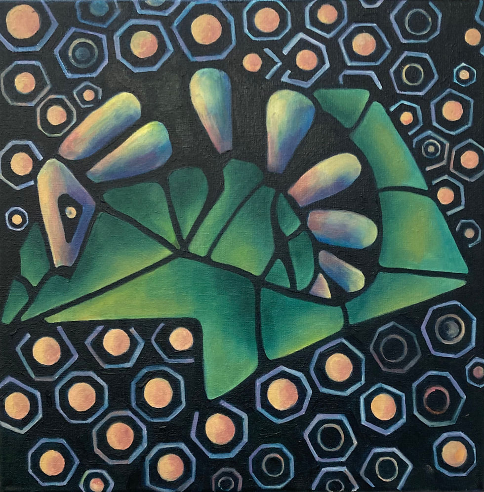 De serie " Inspiratie uit de natuur"/ 2022/