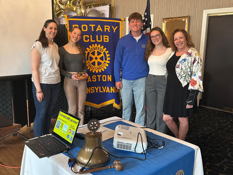 Easton Rotary Shines a Light on Mental Health Awareness