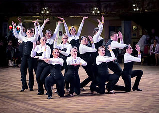 End of dance performance