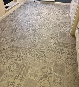 Patterned vinyl