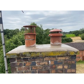 chimney on a roof