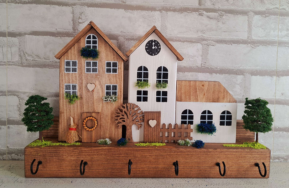 Věšák originální kostelík M kód 800047