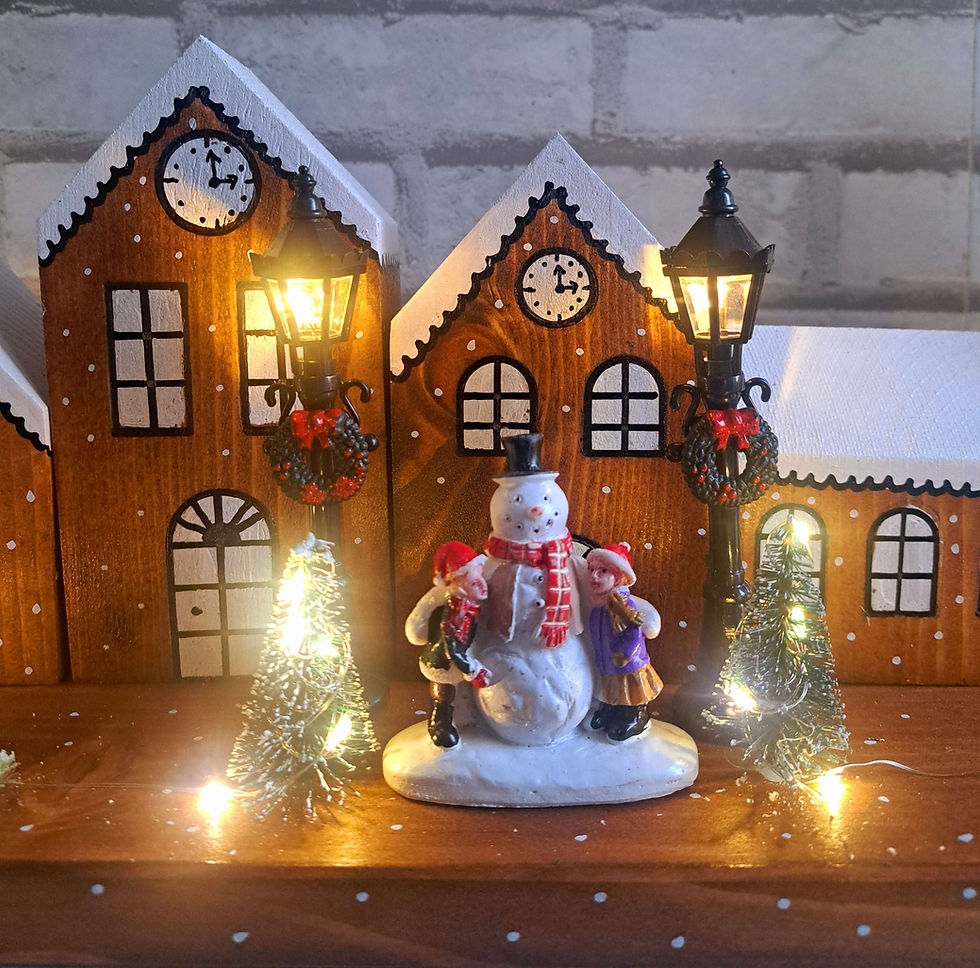 Miniatura: Svítící vesnička trámek 5DM Lampy  