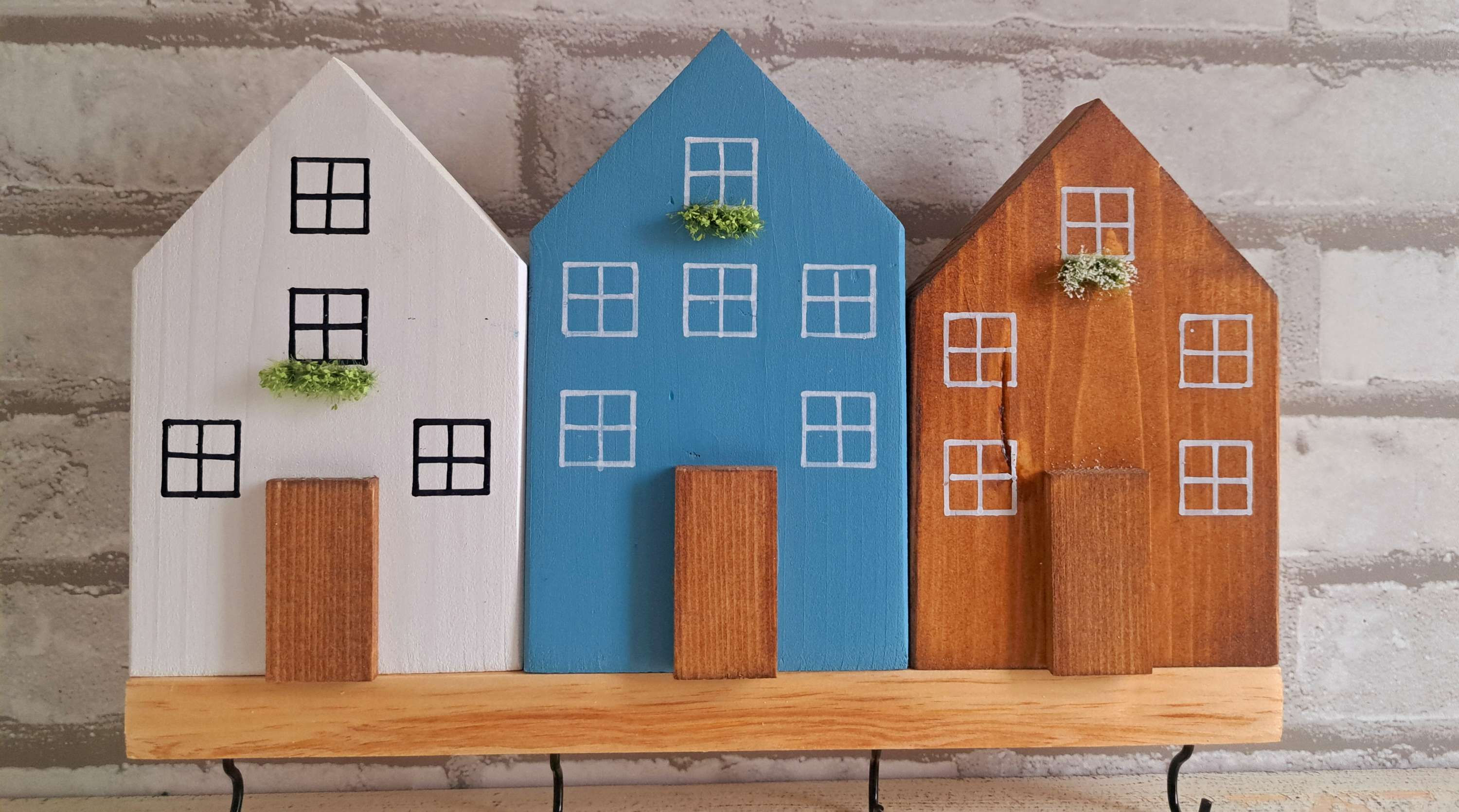 Dřevěný vešák Nordic 3DM