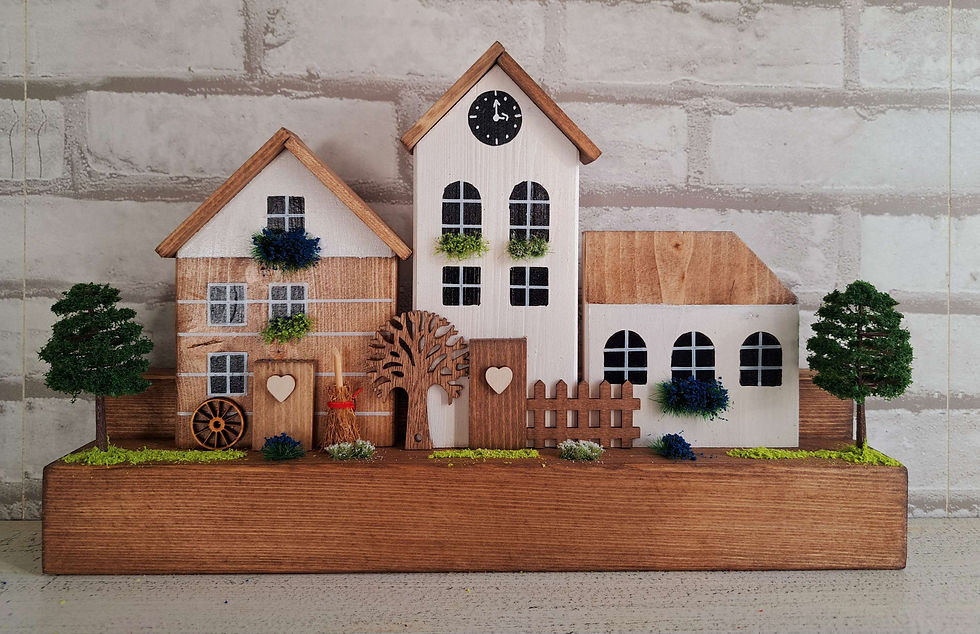 Vesnička na parapet 3DMM kód 800057