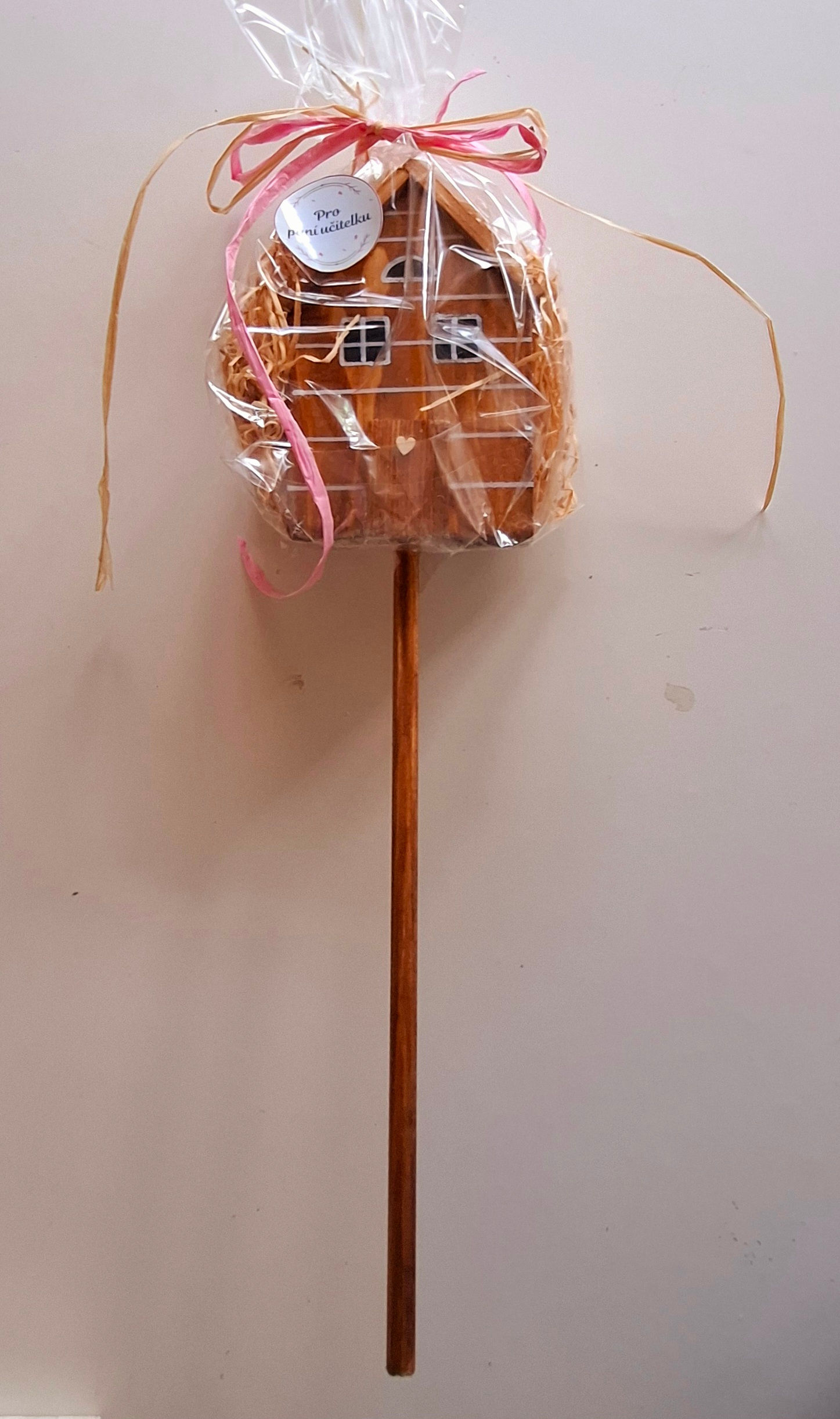 Dárek pro paní učitelku Zapich domeček