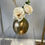 Thumbnail: 4" Gold Bud vase