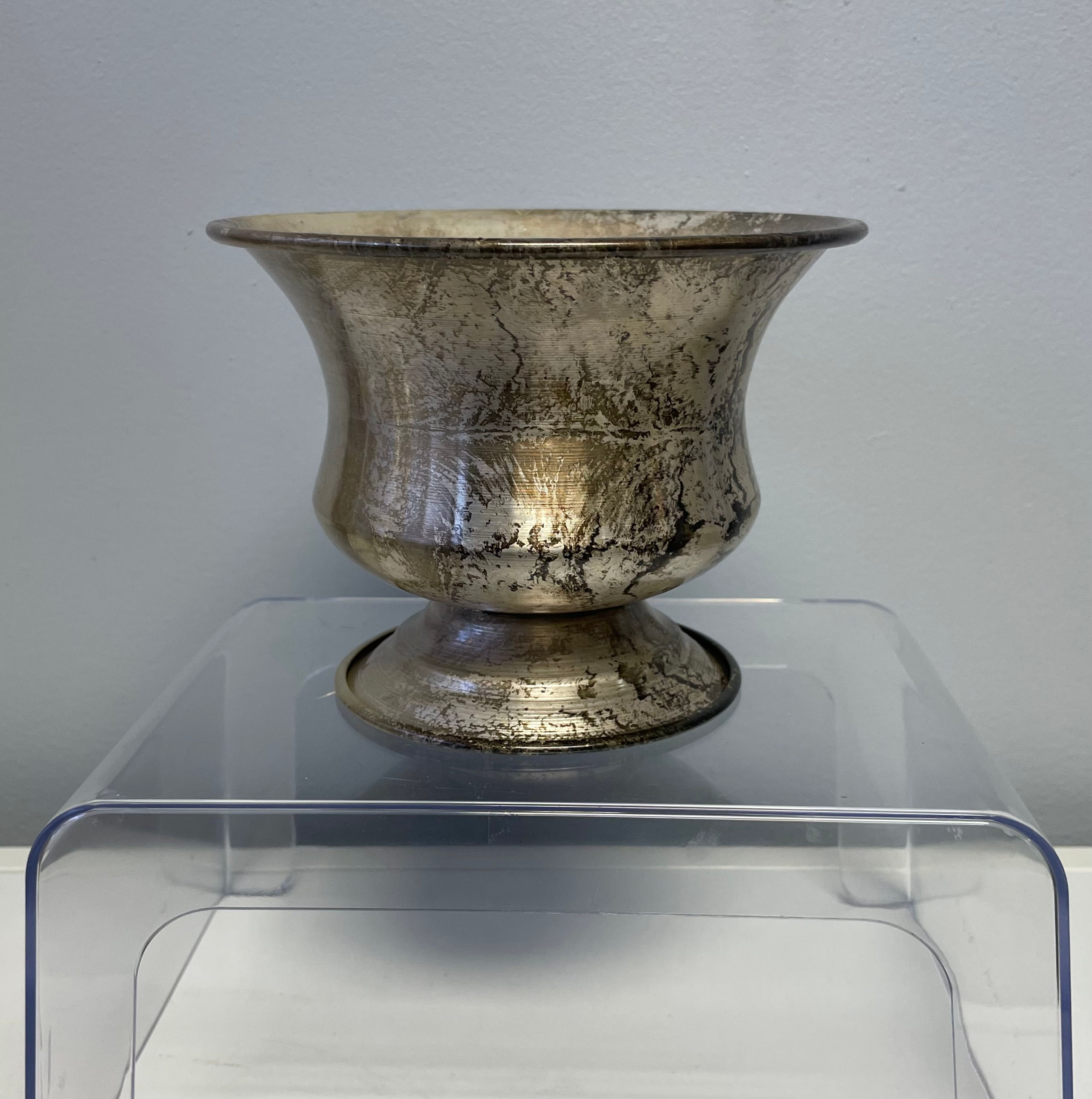 Metal Urn Vase
