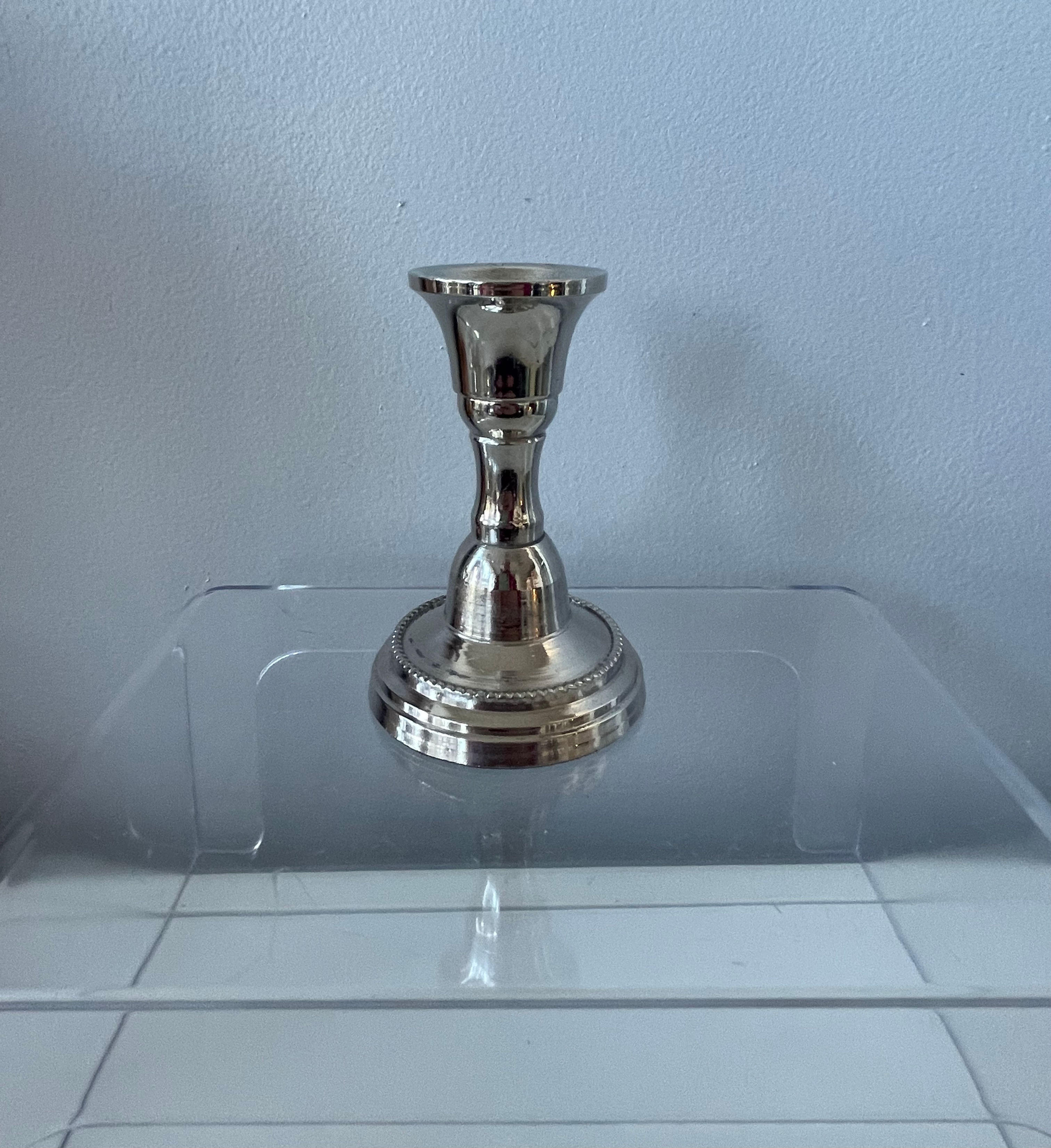 Silver Taper Holder