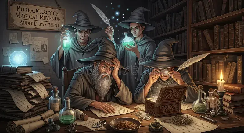 Wizard's Study Circle