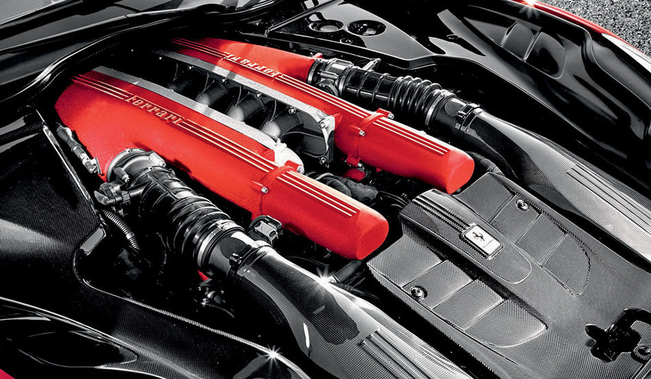 Motor V12 | Crédito: Divulgação