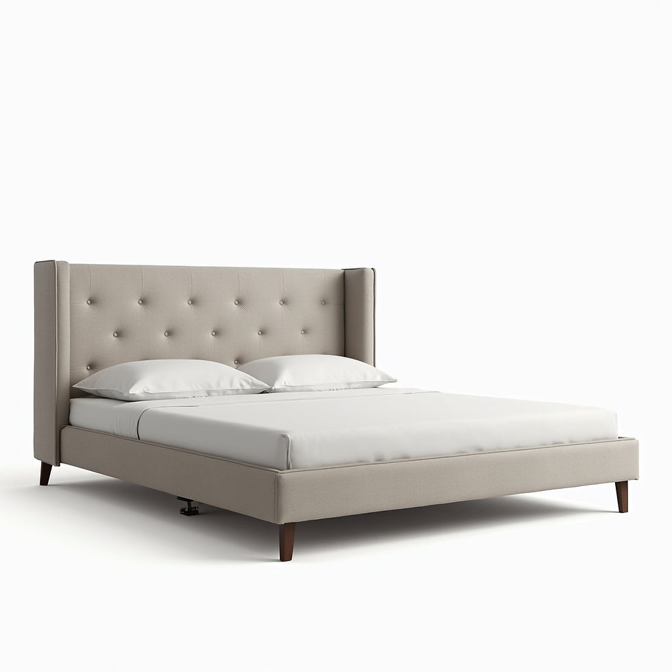 Upholstered Platform Bed