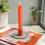 Miniature : Bougeoir de gala gris et orange