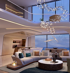 HRV Living Real Estate logo elevating property experiences in the UAE