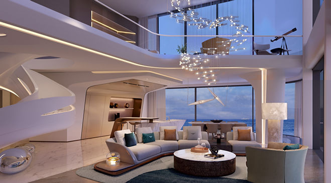 Luxury property interior from Oceano 01 highlighting career opportunities at HRV Real Estate