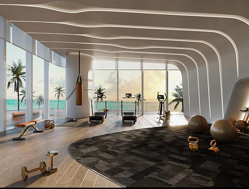 State-of-the-art gym facility in a PowerHouse property by HRV Real Estate