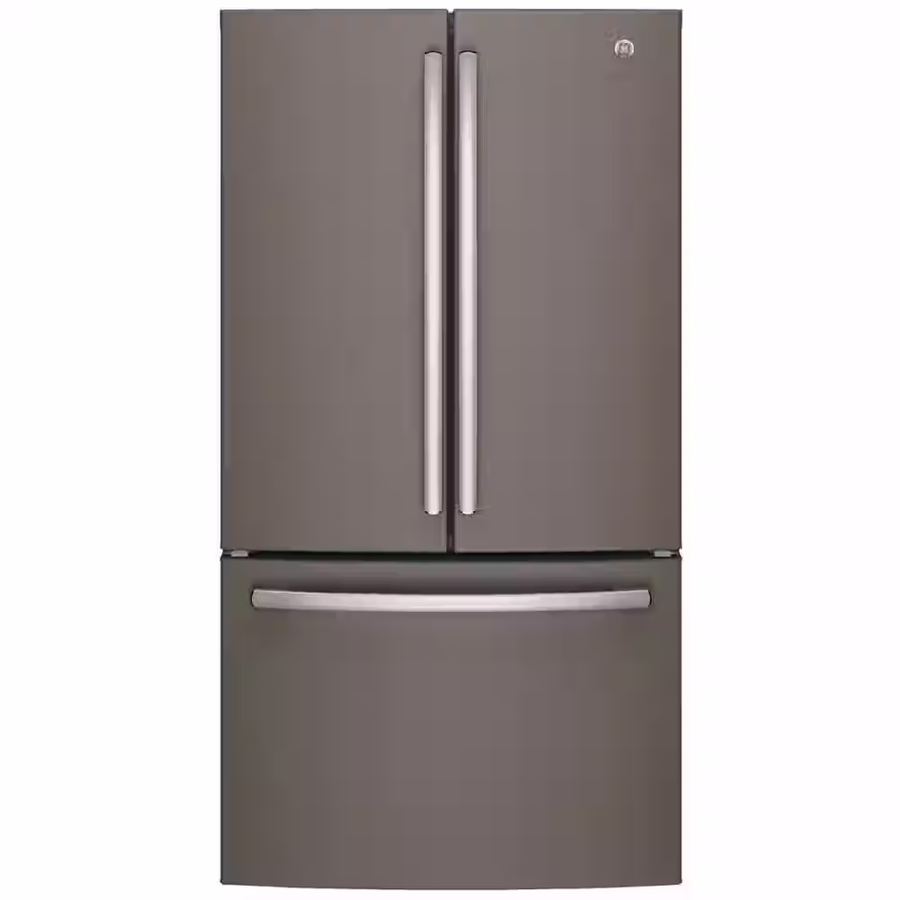 GE Appliances 27.0 Cu. Ft. 3-Door French-Door Refrigerator Energy Star In Slate