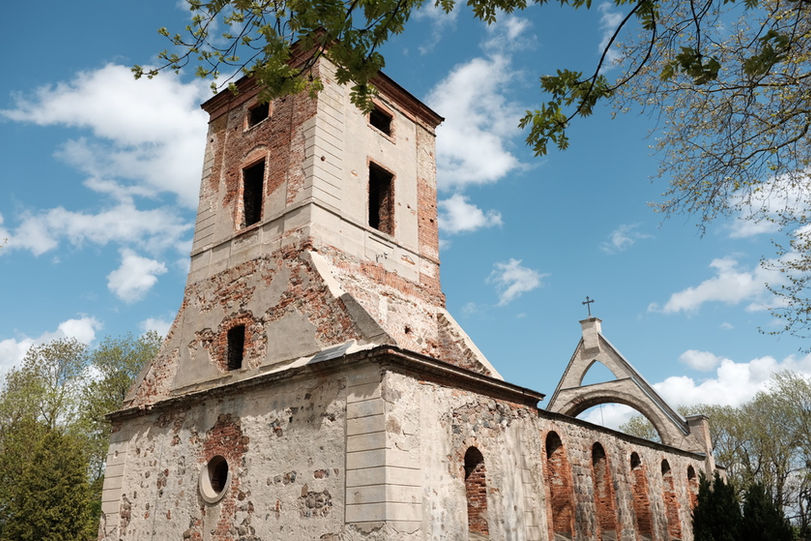 Kirchenruine Flieth Uckermark