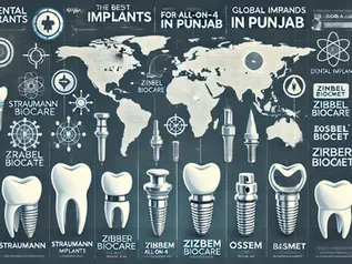 Best Implant Brands for All-on-4 in Punjab: Straumann, Nobel Biocare & More