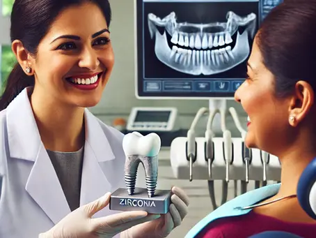 Zirconia dental implants in India