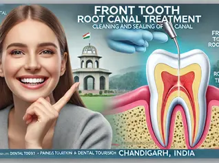 Front tooth RCT in Chandigarh