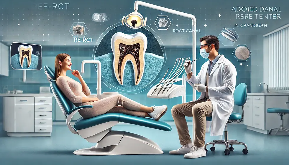 Best dental specialist in Chandigarh for Re-RCT