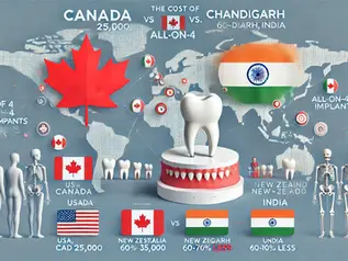 “Cost of All-on-4 Dental Implants in Canada vs. Chandigarh: What You Need to Know”