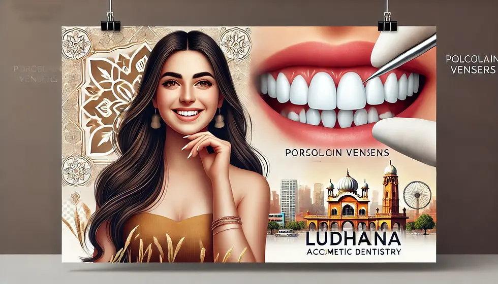 Best Porcelain veneers in Ludhiana