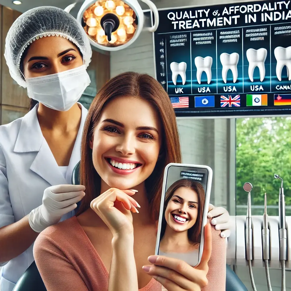 Teeth Gap Treatment in India