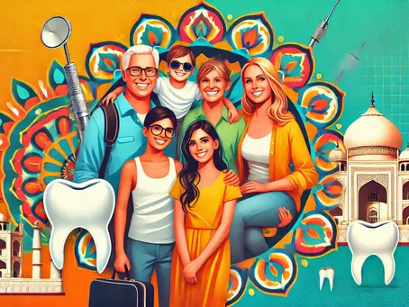Dental Tourism from USA to India – Combining Smile Makeovers with Family Visits