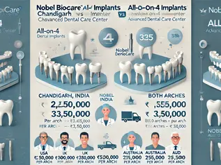 All-on-4 Dental Implants in Chandigarh with Nobel Biocare – Premium Care at Lower Cost
