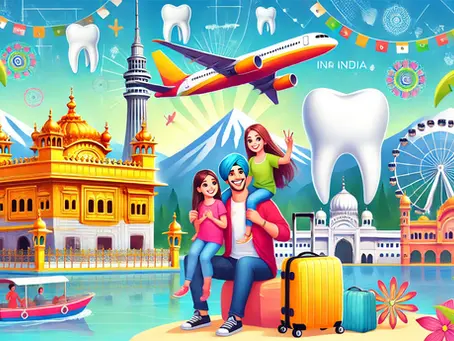 Dental Tourism from USA to India – Combining All-on-4 Treatment with a Family Visit