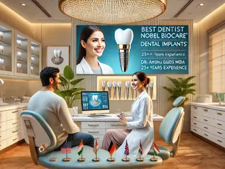 Best Dentist in India for Nobel Biocare Dental Implants | Dr. Anshu Gupta MDS PGI