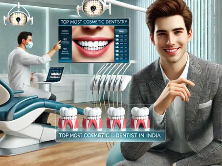 Topmost cosmetic dentist in India
