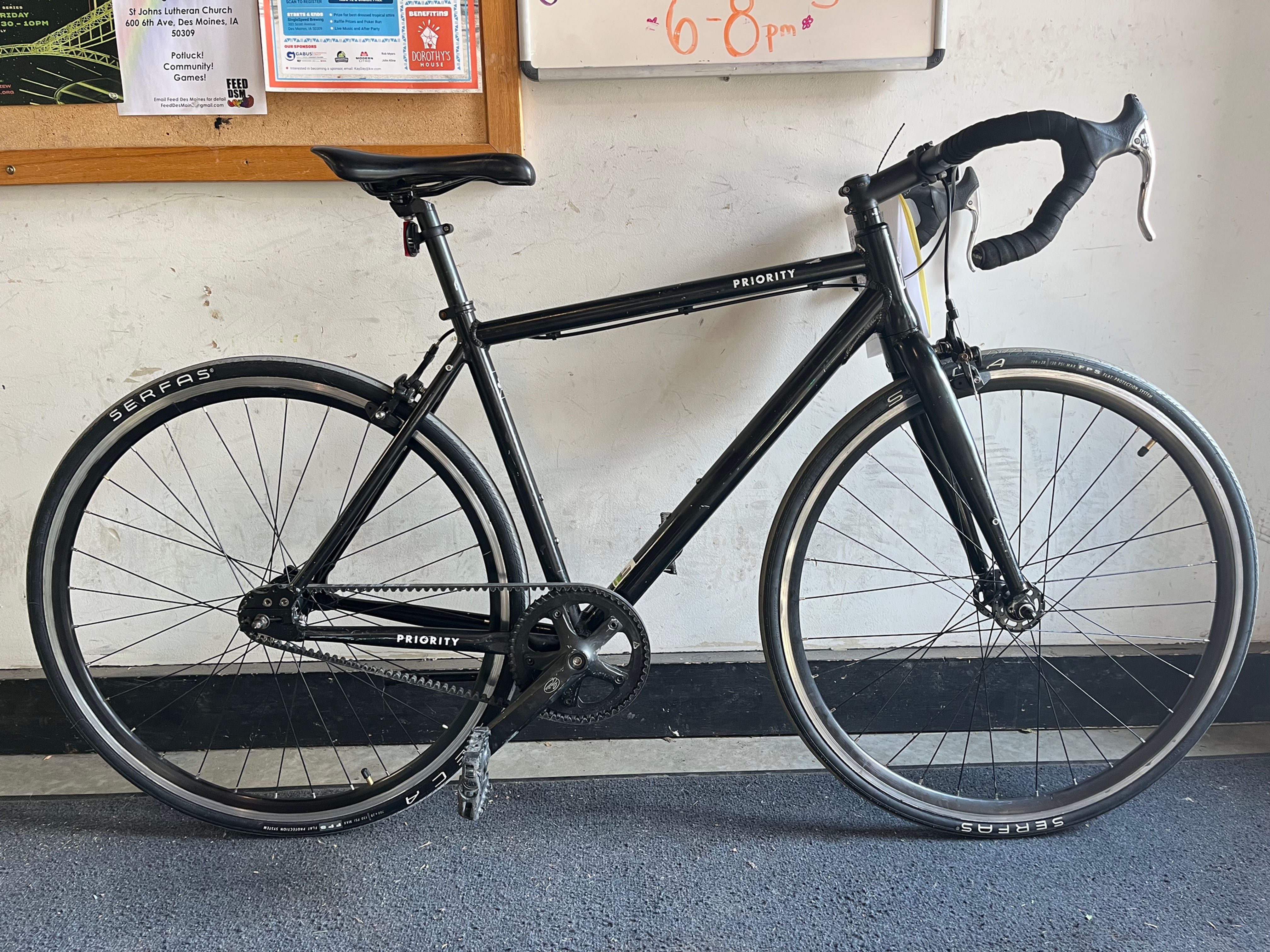 Priority Cycles Ace Black 19"