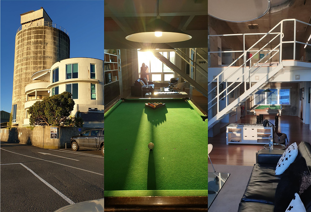 Stunning Views, sun-drenched apartment and pool table at the Silos in Raglan