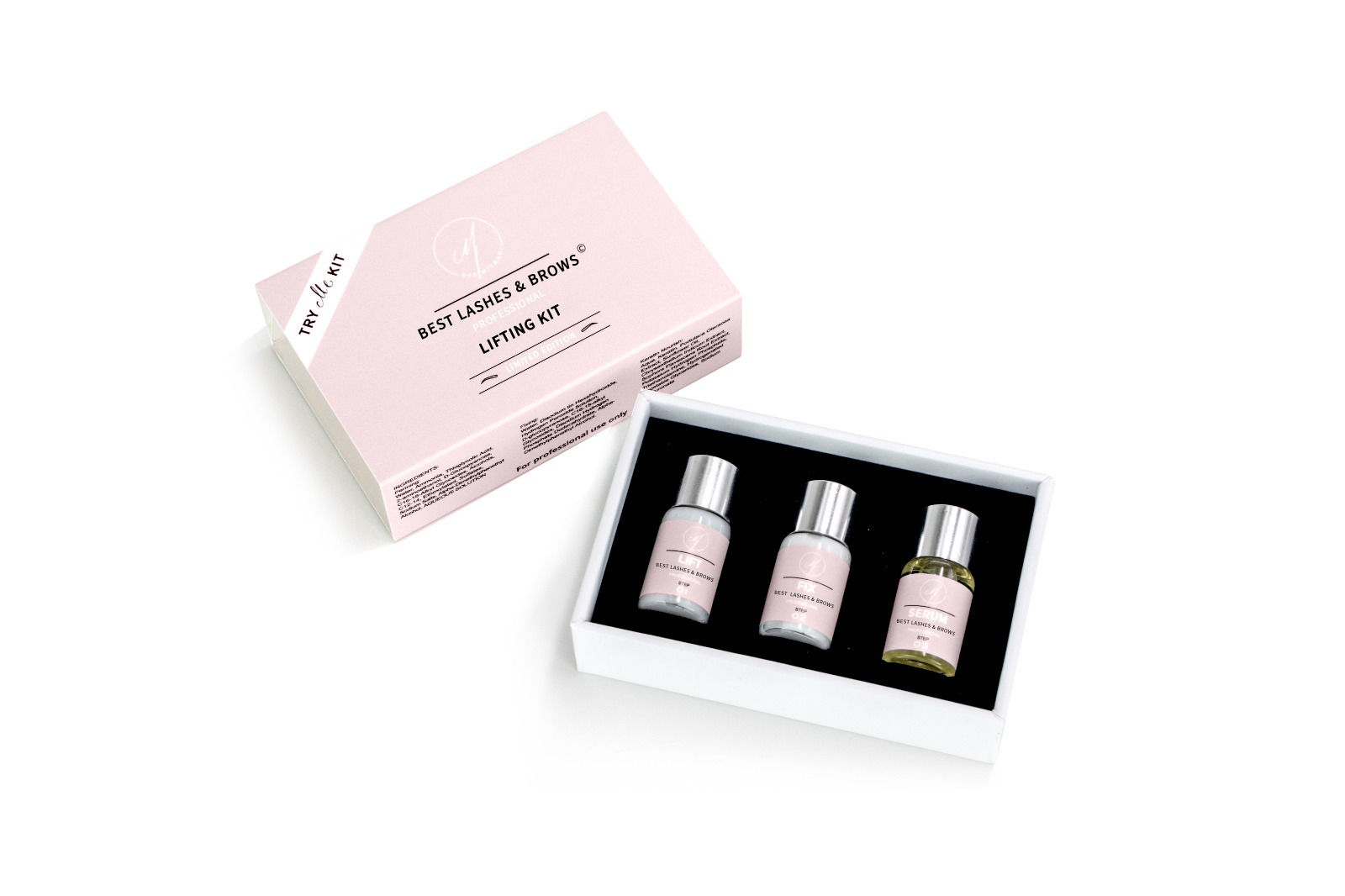 ערכה להרמת ריסים וגבות PROkit