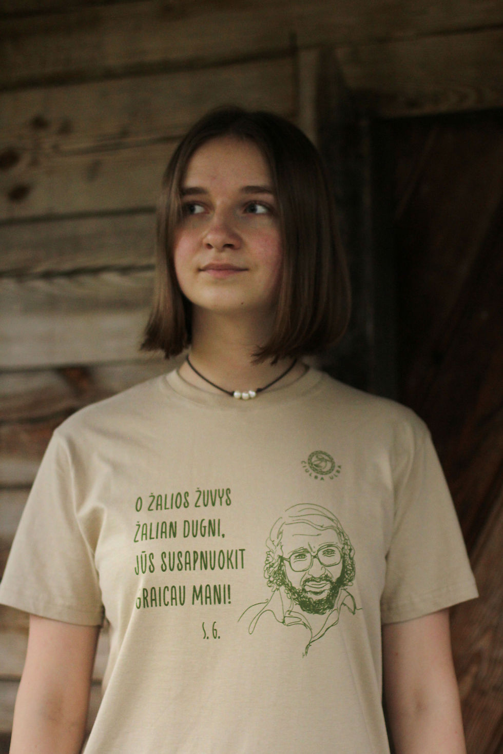 Miniatiūra: Marškinaicai ŽALIOS ŽUVYS (S. Geda)