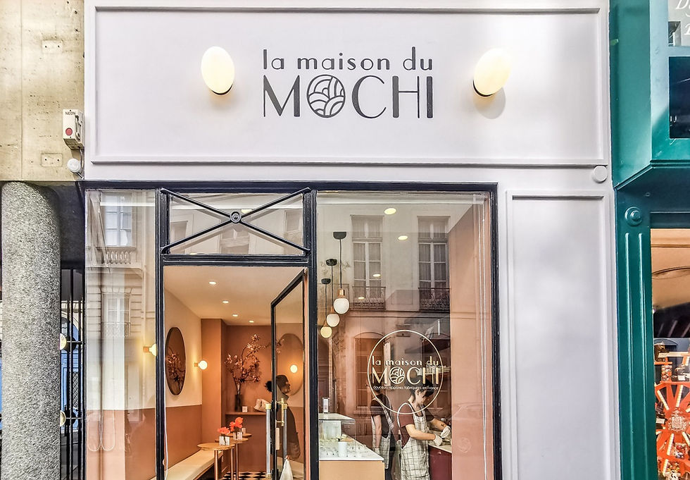 Devanture de la boutique