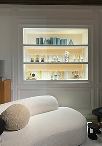 Coin produits du showroom Diptyque
