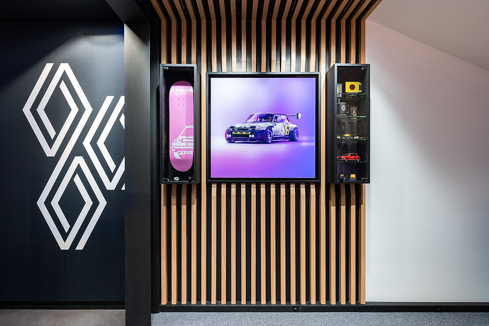Loge Renault - Habillage mural