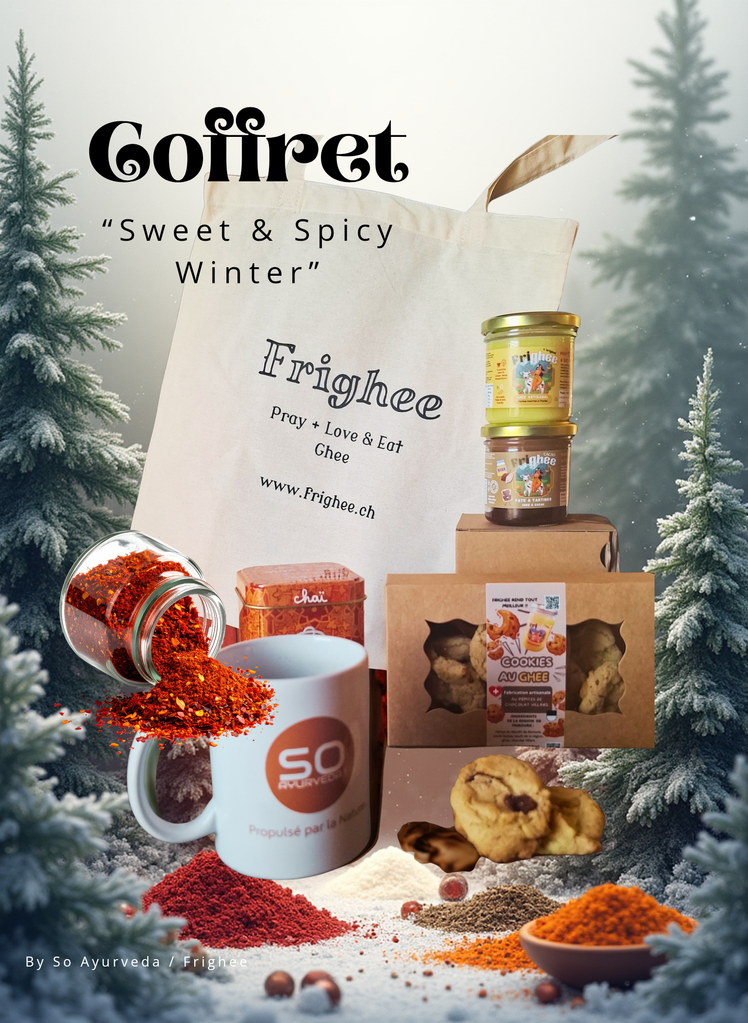 Coffret Sweet & Spicy winter (avec Mug)
