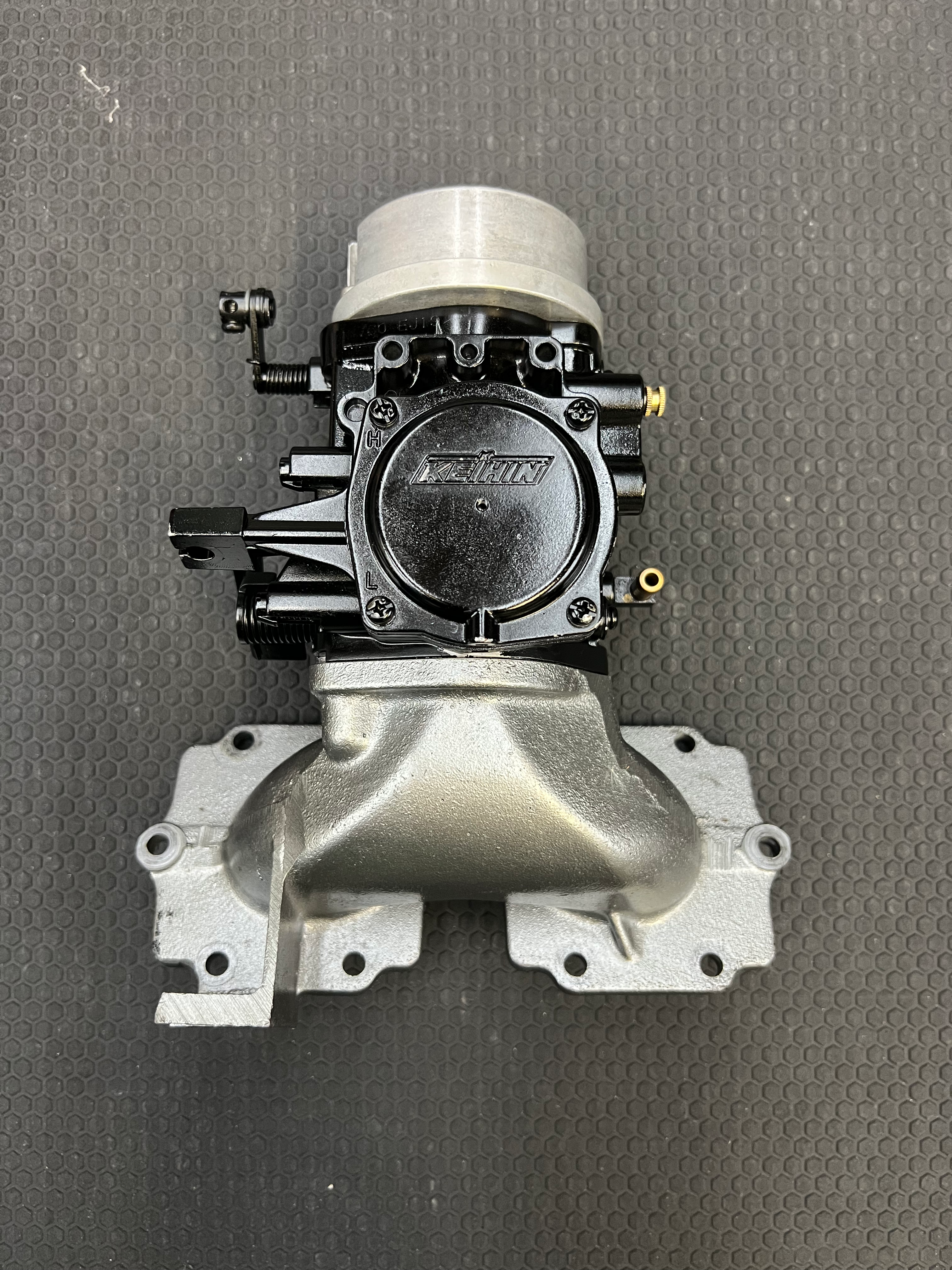 KAWASAKI OEM INTAKE MANIFOLD WITH KEIHIN 38MM CARBURATOR