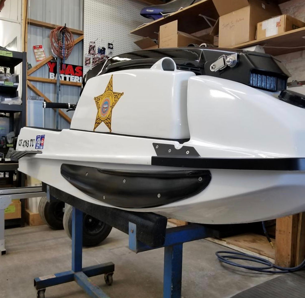 Thumbnail: 36 INCH FRONT SPONSONS WITH UPPER FIN