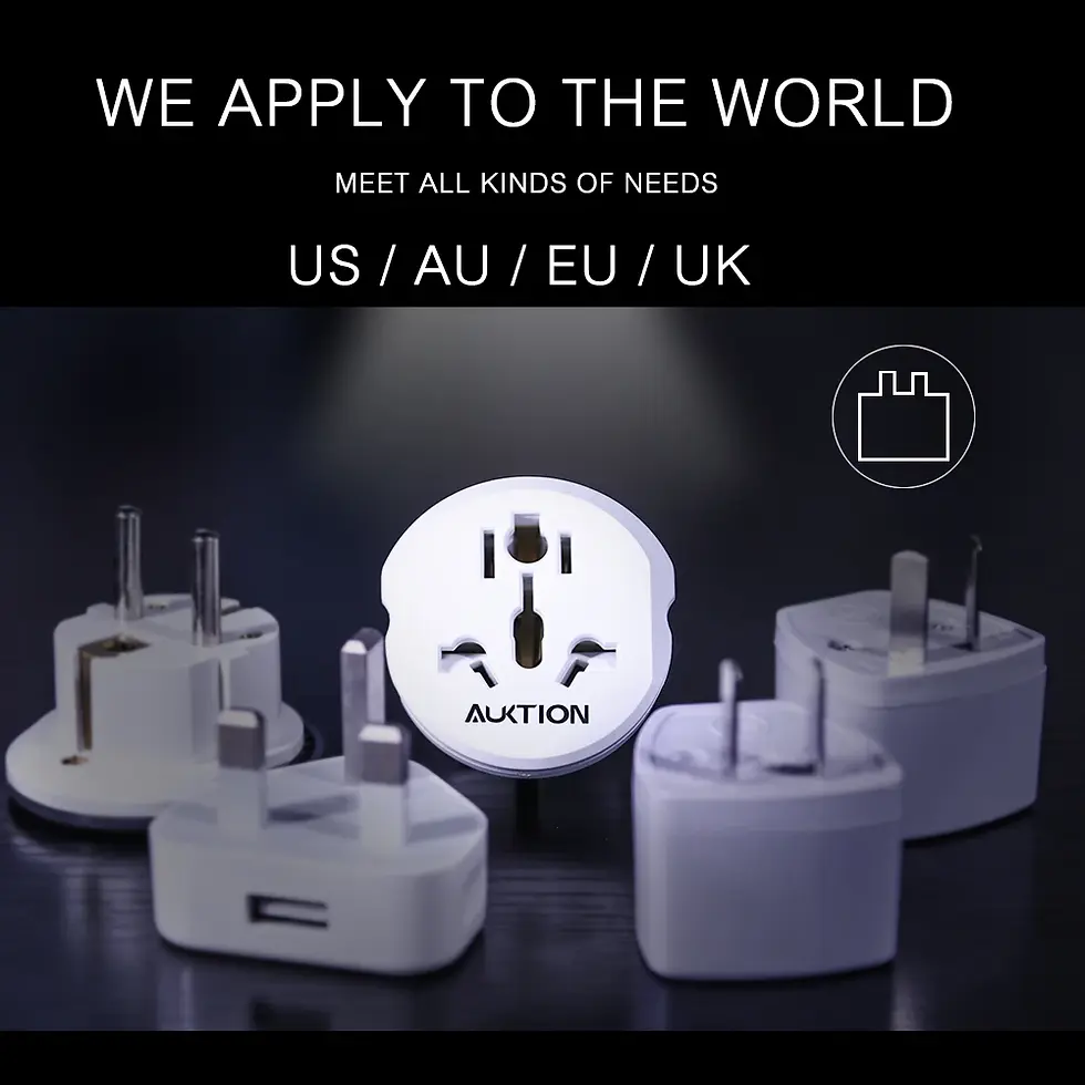 Thumbnail: Universal EU Travel Adapter- 16A 250V Power Converter