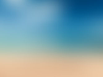 "SUMMER" written on sandy beach, clear blue ocean, and bright sky with white clouds evoke a serene, sunny, and cheerful mood.