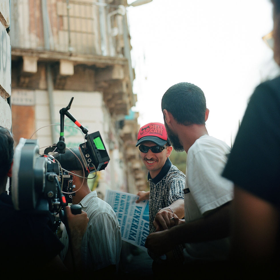 Terre di Cinema photos on 120mm film by photographer Marianne Williams